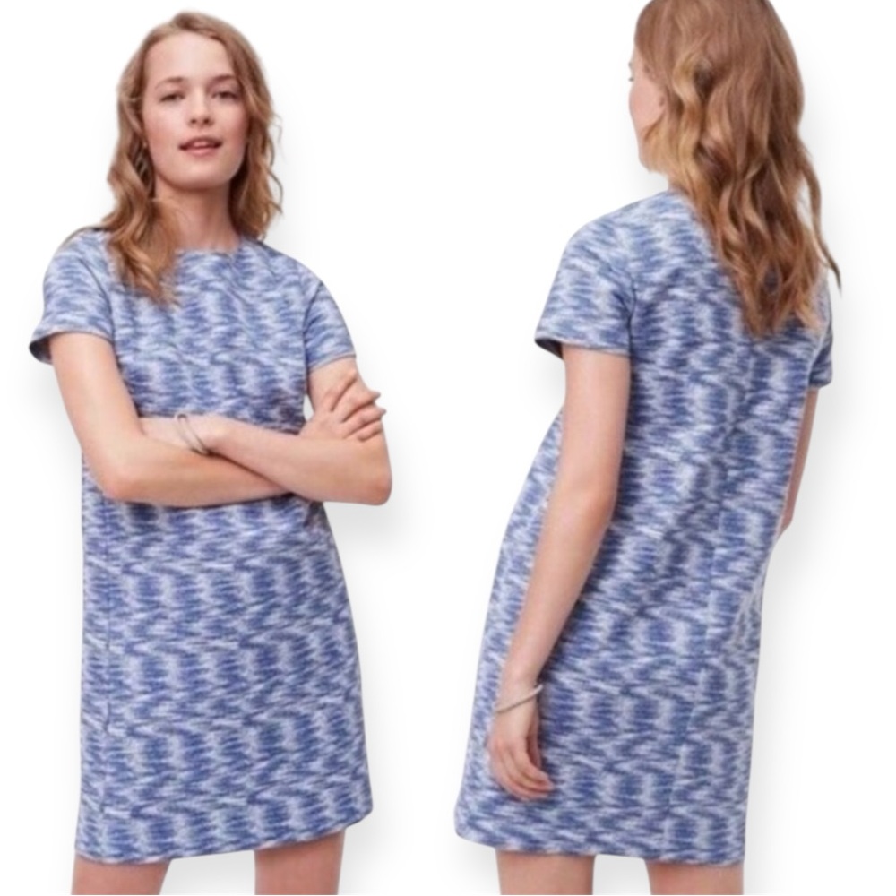 LOFT Spacedyed Shift Dress